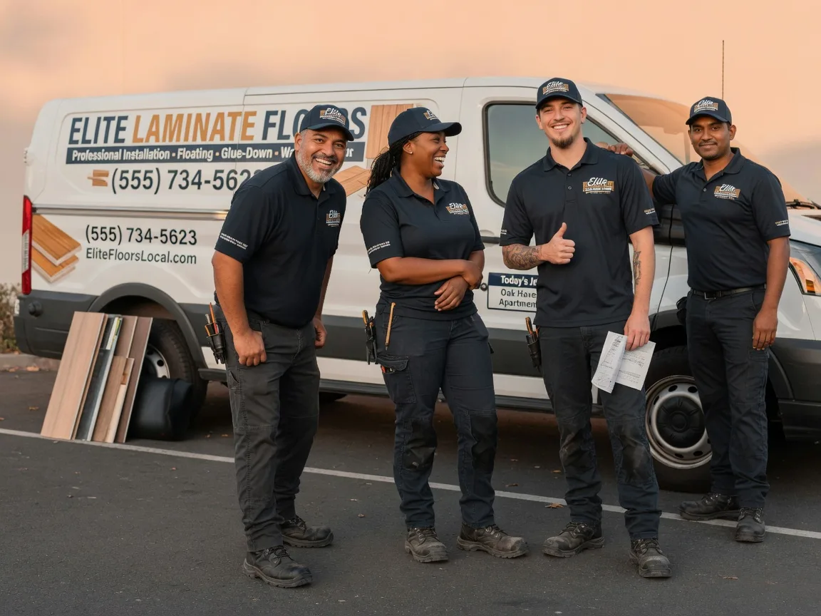 Laminate flooring installation company in Oakland, IA